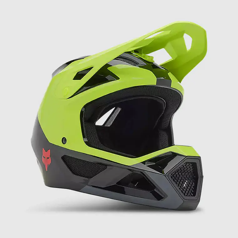Casco Bicicleta New Rampage Barge Amarillo Fox 1