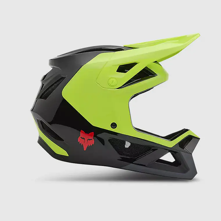 Casco Bicicleta New Rampage Barge Amarillo Fox 2