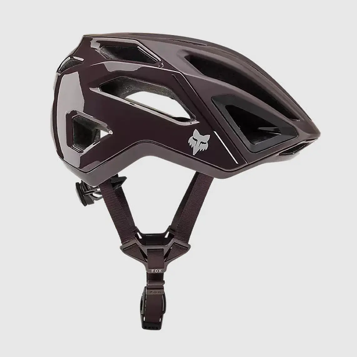 Casco Bicicleta Crossframe Pro Morado Fox 1