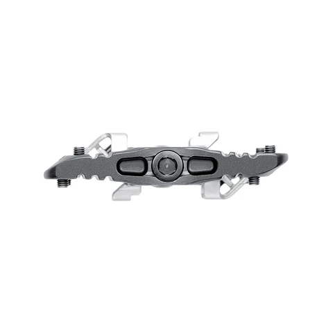 Pedales Bicicleta Clip Aluminio Gris One Up