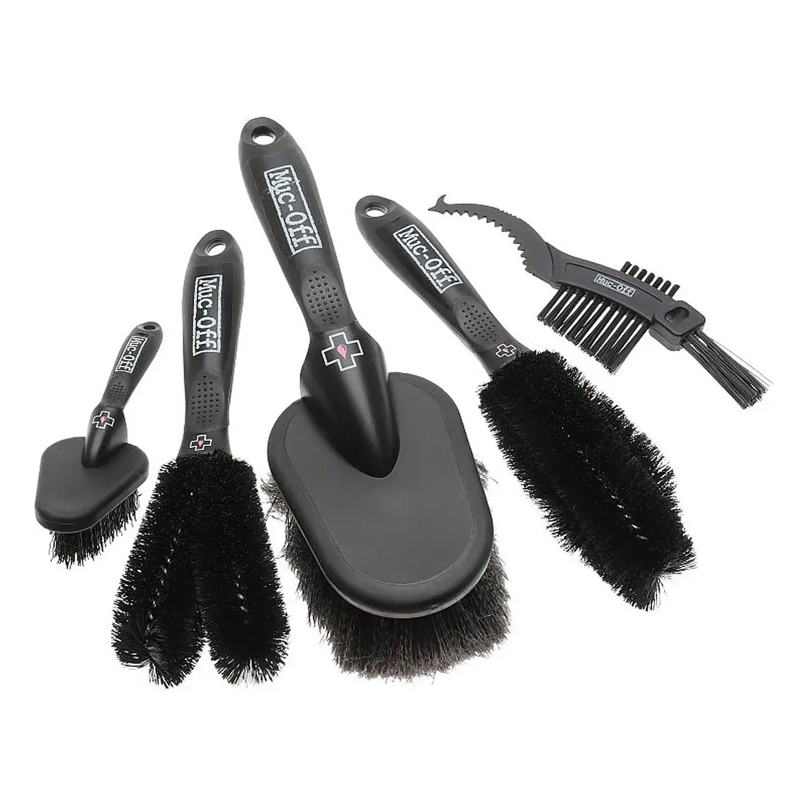 Set de 5 cepillos premium de limpieza Muc-Off 1