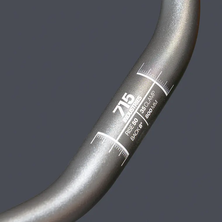 MANILLAR 715IND RISER PLATINO 35 CLAMP 2