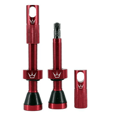 Valvula Tubular Chris King 42Mm Rojo Peaty's
