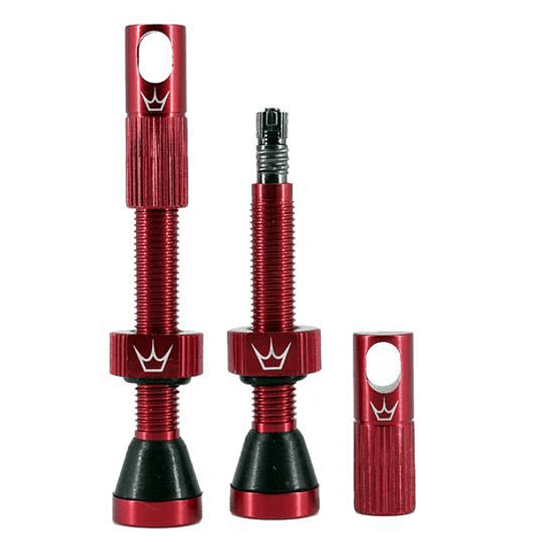 Valvula Tubular Chris King 42Mm Rojo Peaty's 