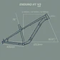 CUADRO 715 IND ENDURO HT 29er V3 WHITE UDH - Miniatura 5