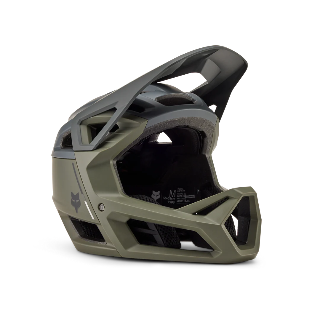 Casco Bicicleta FOX | New Proframe | Clyzo Verde Oliva