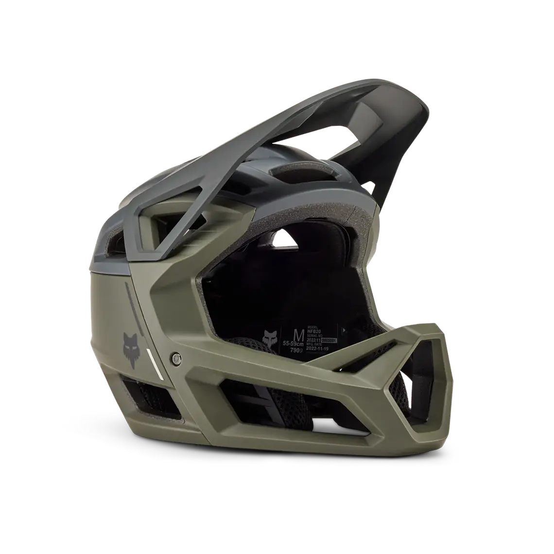 Casco Bicicleta FOX | New Proframe | Clyzo Verde Oliva 1