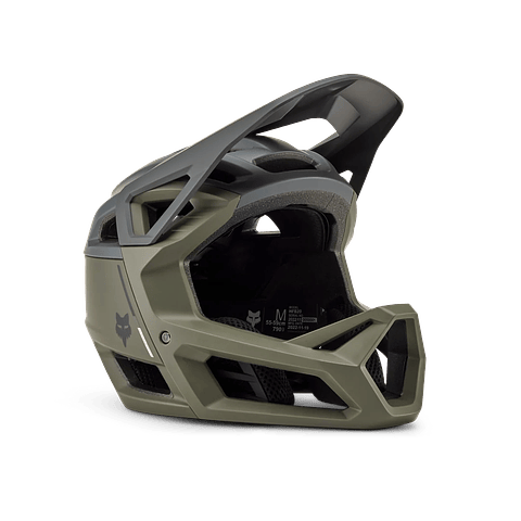 Casco Bicicleta FOX | New Proframe | Clyzo Verde Oliva