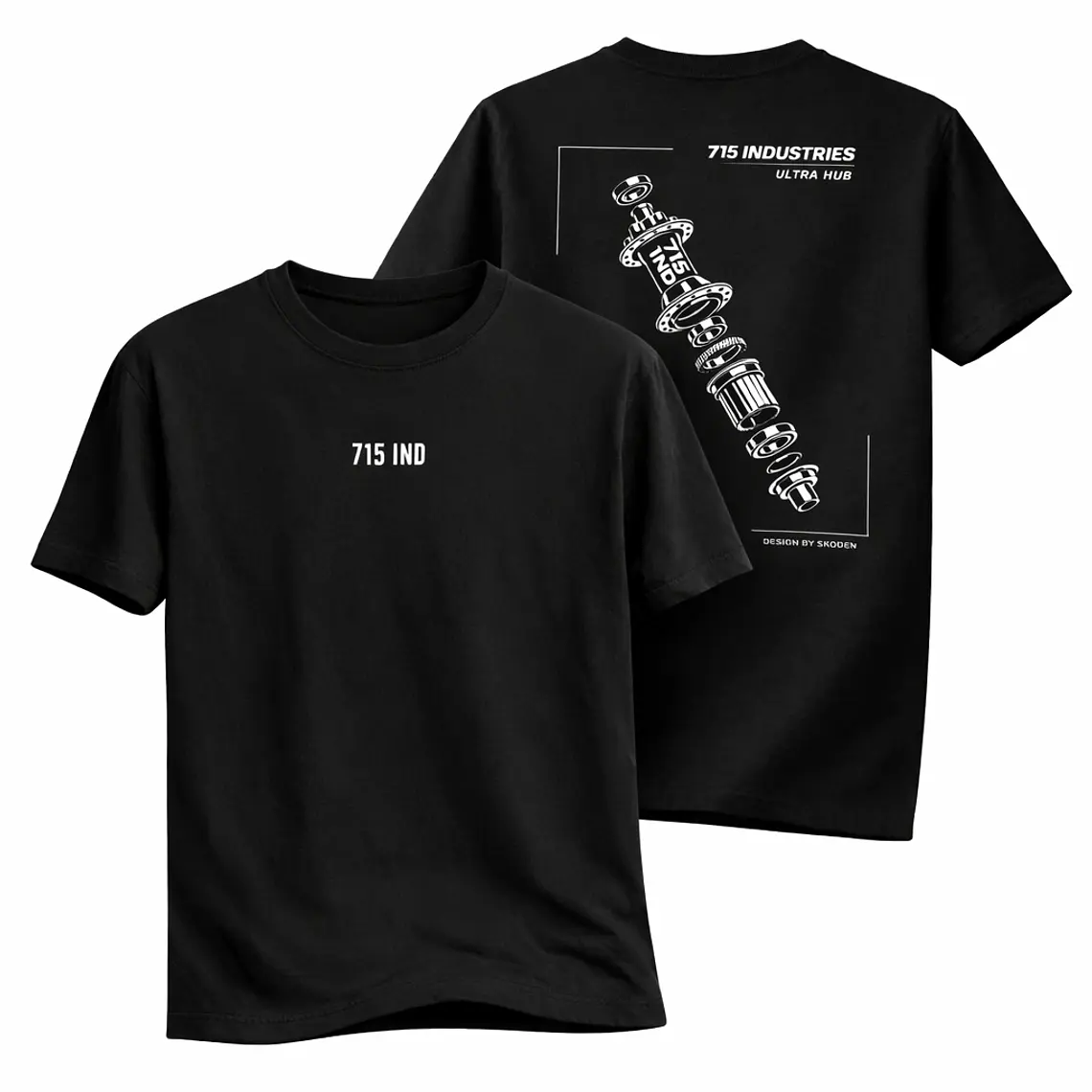 POLERA 715IND BLACK - HUB EDITION 1