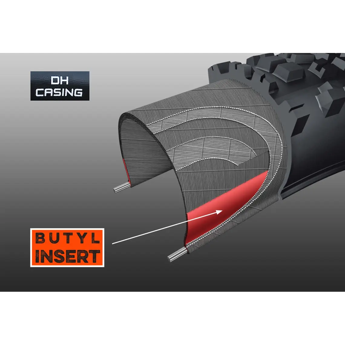 Neumático Maxxis Minion DHR II Alambre 27.5×2.40 DH/ST 2