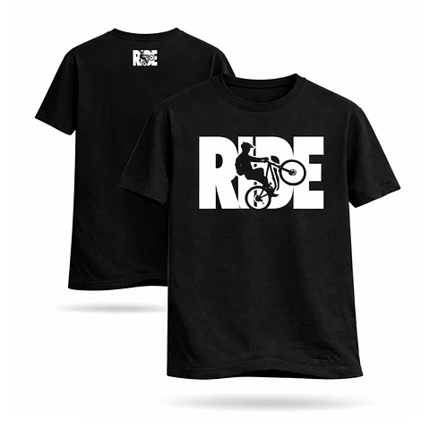   Añadir a la lista de deseos Polera Ride Enduro – Negra – Skoden Designs