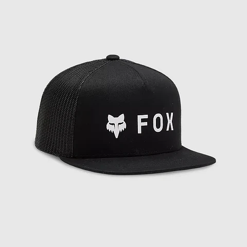 Gorro Jockey Lifestyle Niño Absolute Mesh Snapback Negro Fox