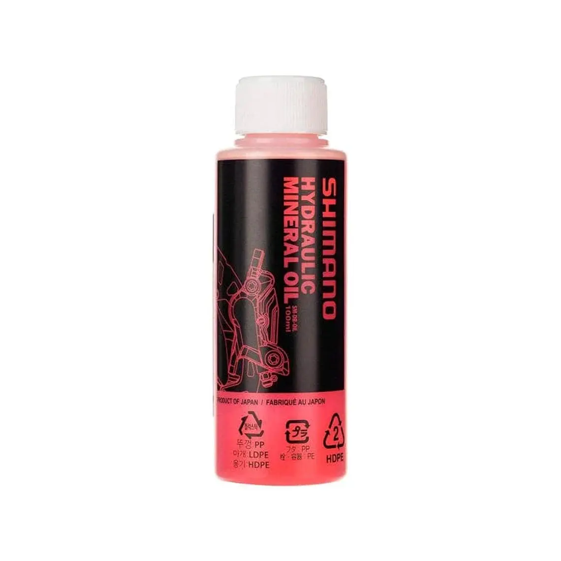 ACEITE MINERAL SHIMANO 100ML FRENOS DISCO HIDRÁULICO 1