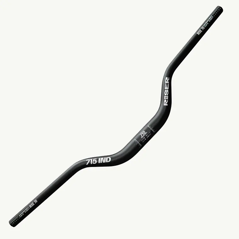 MANILLAR 715IND RISER BLK/WHT 35 CLAMP 5