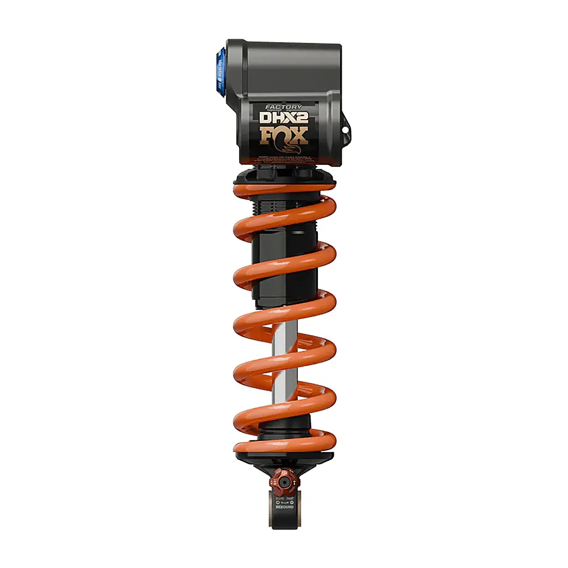 Shock Fox DHX2 2026 Factory Series Neutral Logo Trunnion 225x75 (HSC, LSC, HSR, LSR, ) 1