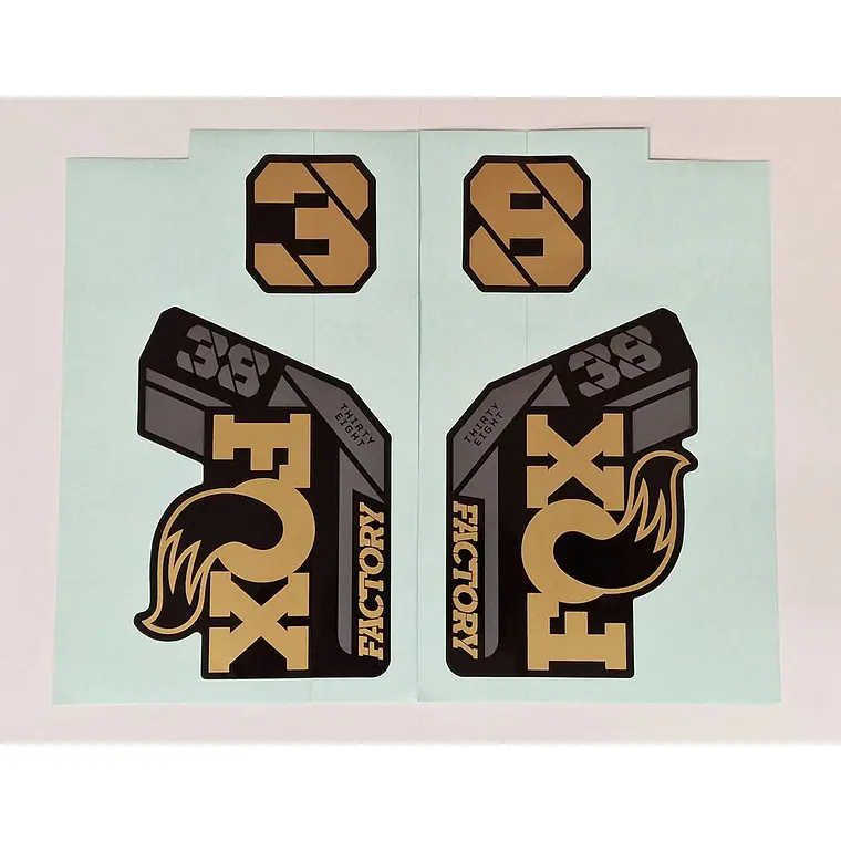 Sticker 2025, 38, F-S, Kashima/Gray Logo Shiny Black Fork 1