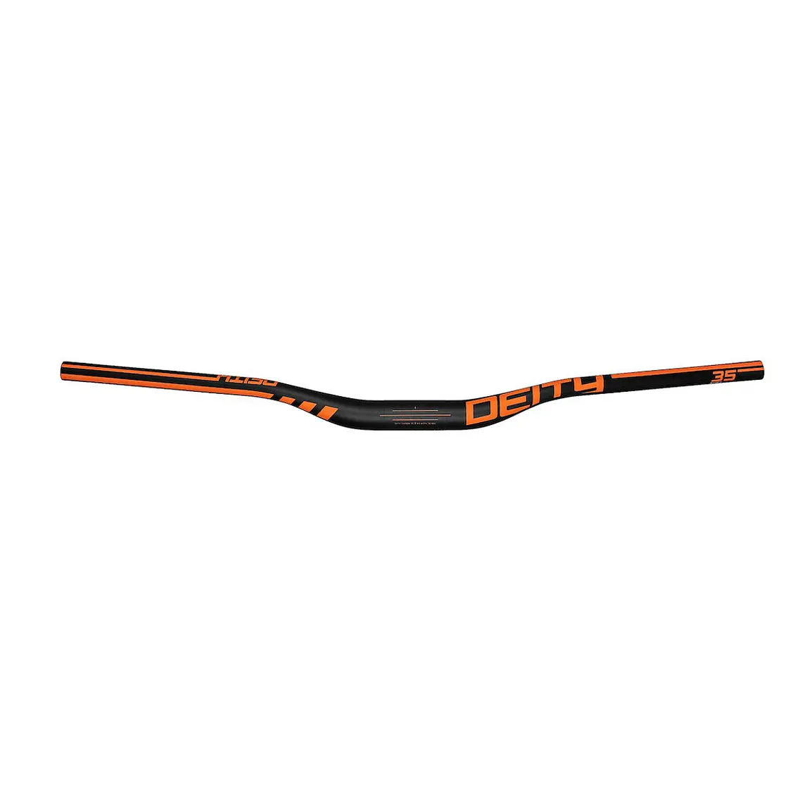Manubrio Deity Speedway Carbon 35X30Mm Orange 1
