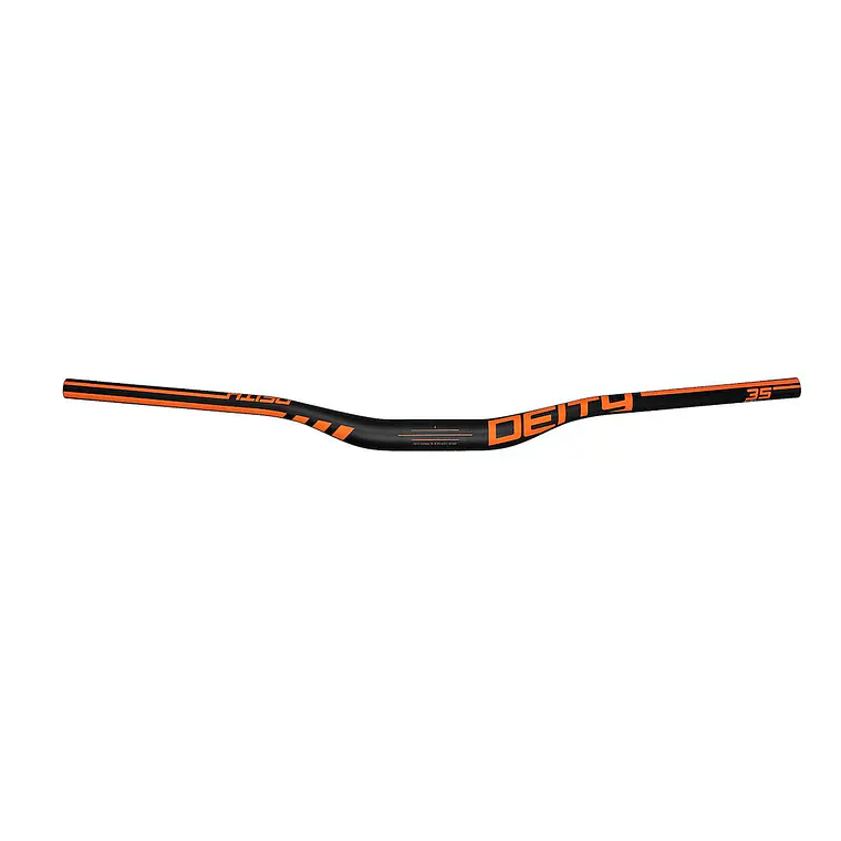 Manubrio Deity Speedway Carbon 35X30Mm Orange 1