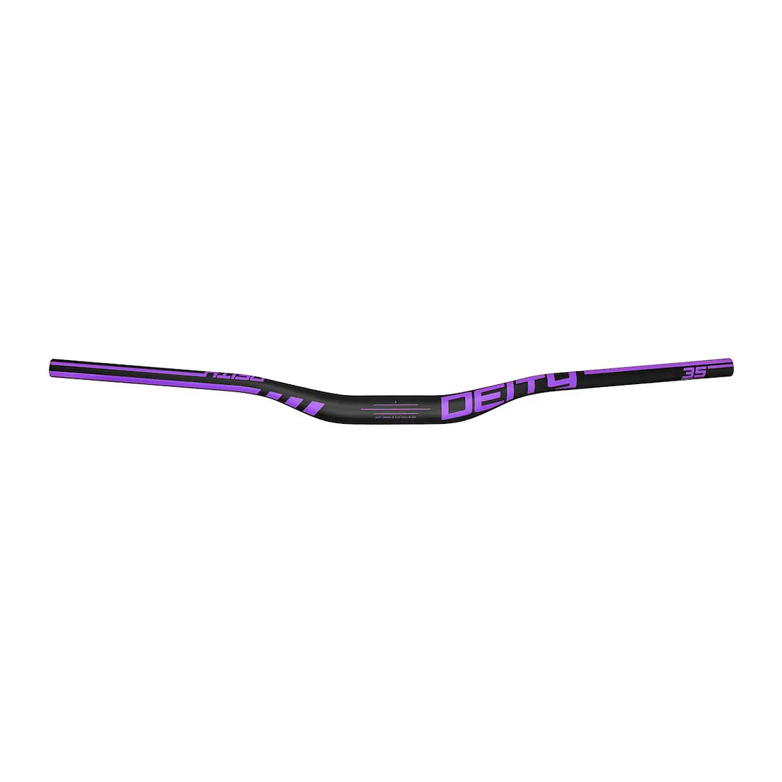 Manubrio Deity Speedway Carbon 35X30Mm Purple 1