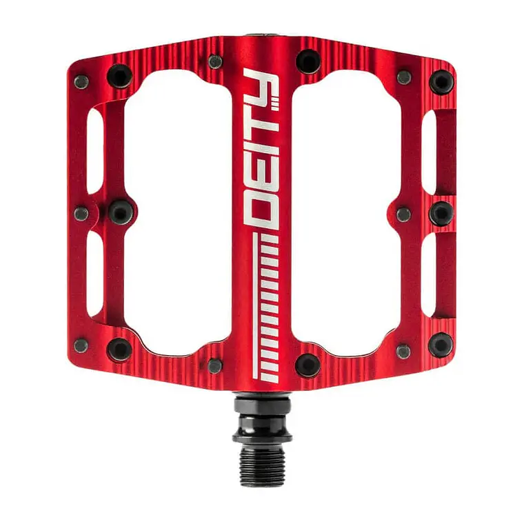 Pedal Flat Deity Black Kat Red 1