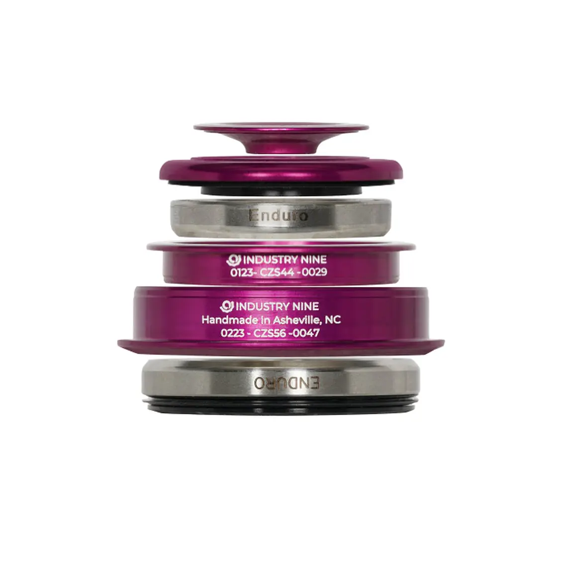 Juego de Dirección Industry Nine IRIX: Set Top/Bottom ZS44/ZS56 Colores (Cap Superior 5mm) 3