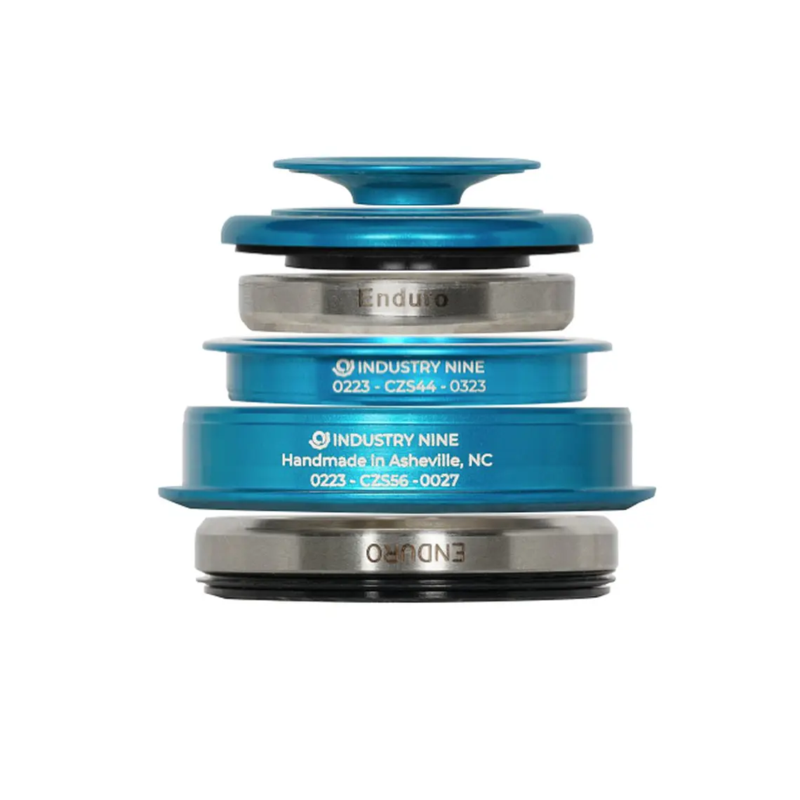 Juego de Dirección Industry Nine IRIX: Set Top/Bottom ZS44/ZS56 Colores (Cap Superior 5mm) 6