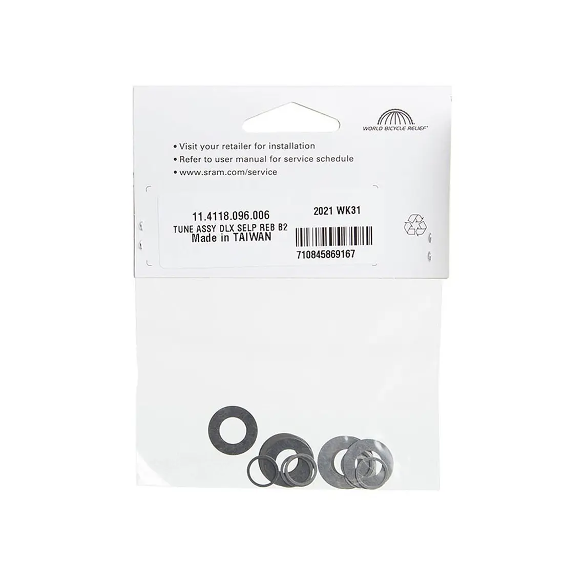 Lainas RockShox Shims Rebote DLX SELP B2 1