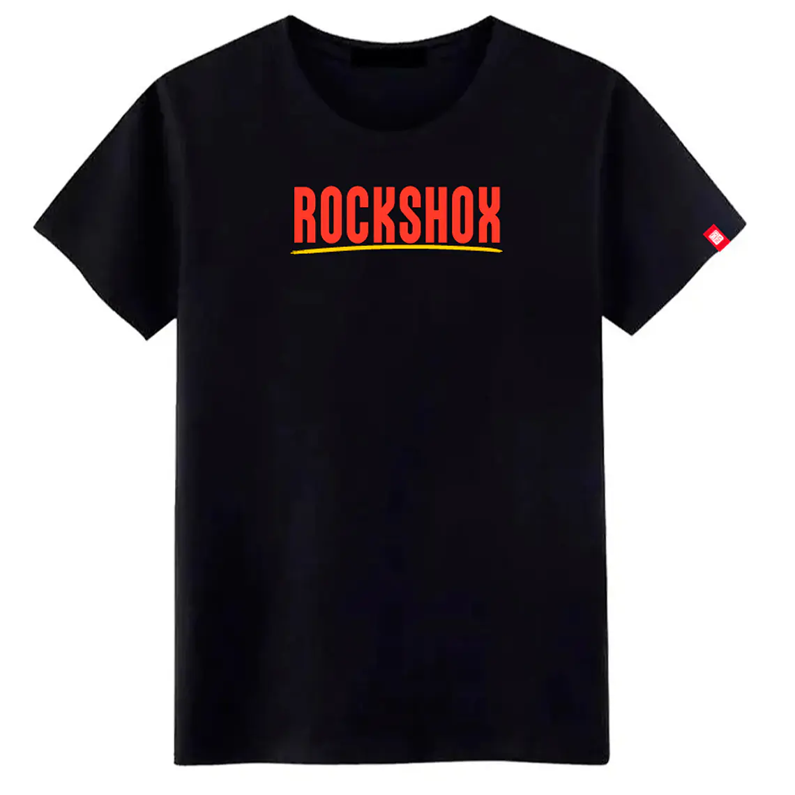 Polera RockShox Paint Brush Logo Negro 1