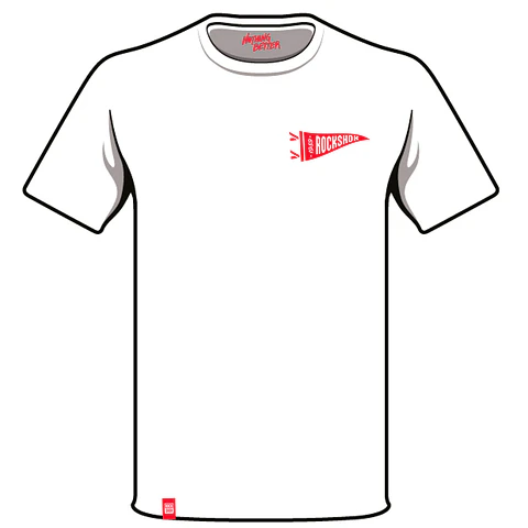 Polera RockShox Pennant Blanco