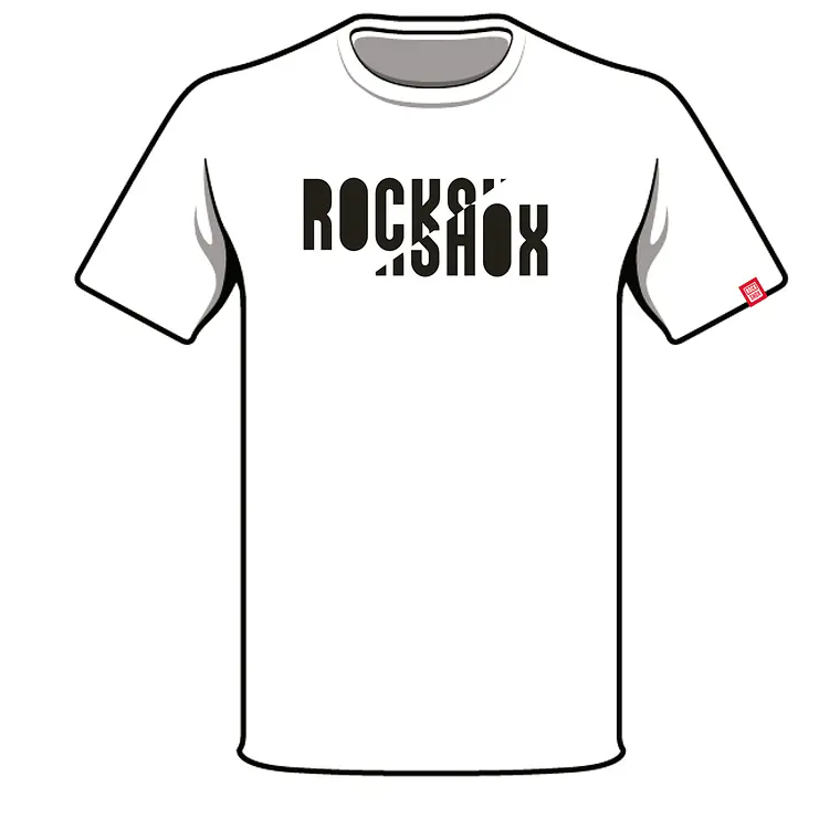 Polera RockShox R2208 Blanco 1