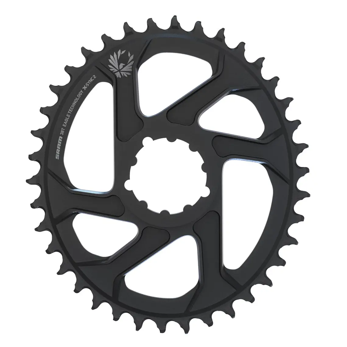 Corona SRAM Eagle B1 X-Sync 2 Oval DM3 3mm Offset Aluminio Negro 38T 1