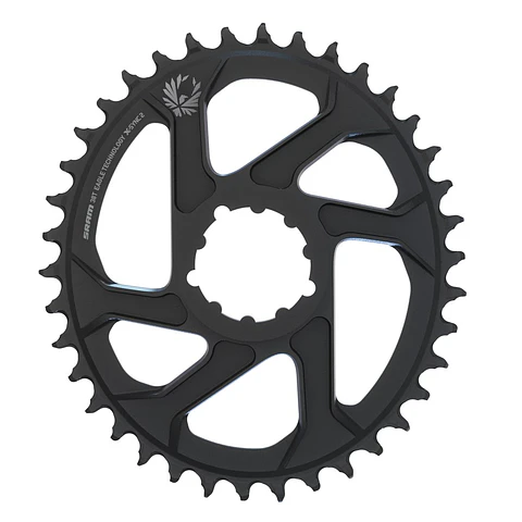 Corona SRAM Eagle B1 X-Sync 2 Oval DM3 3mm Offset Aluminio Negro 38T