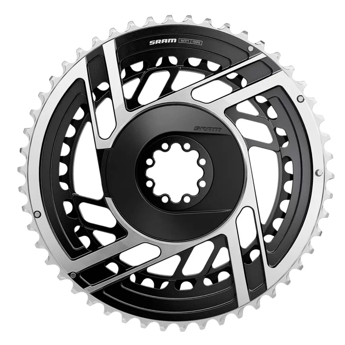 Coronas SRAM RED E1 X-Range DM8 Aluminio Negro 48-35T 1