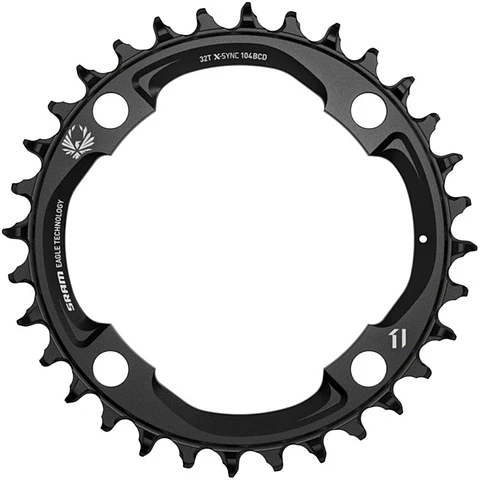 Corona SRAM Eagle E BIKE B1 X-Sync 2 104BCD Aluminio Negro 32T