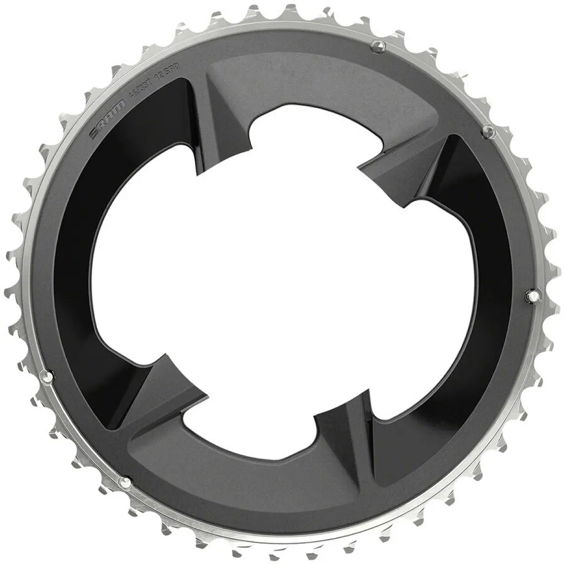 Corona SRAM Rival X-Range D1 Wide 94BCD Aluminio Negro 43T 1