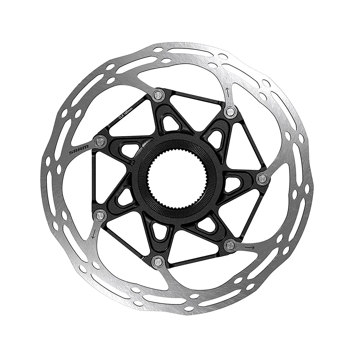 Disco SRAM Centerline X Centerlock Interno 160mm 1.85mm Negro 1
