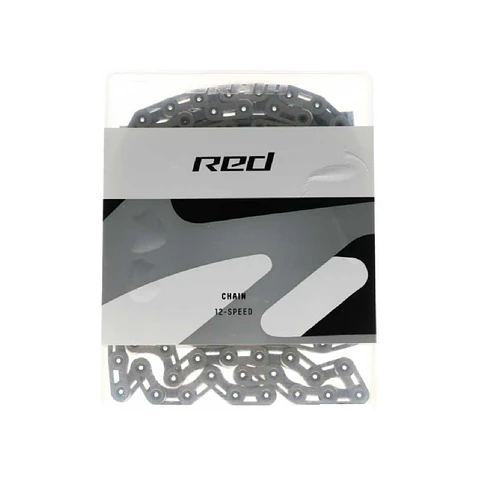 Cadena SRAM RED E1 Flattop Hollow Pin 12V 126 Links Plateado