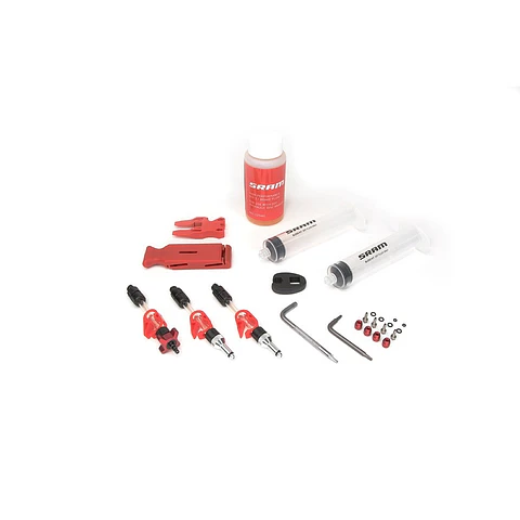 Kit SRAM Sangrado V2 X0/XX/GUIDE/LEVEL/CODE/HydroR/G2 Con Líquido DOT 5.1