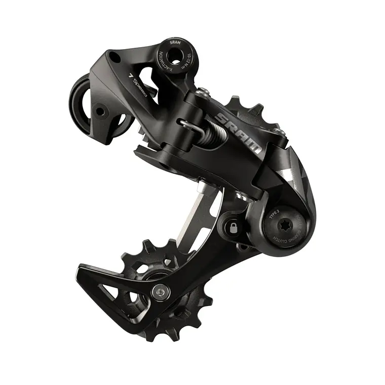 Cambio SRAM Trasero X01 DH A3 Exact Actuation 28T 7V Negro Corto 1