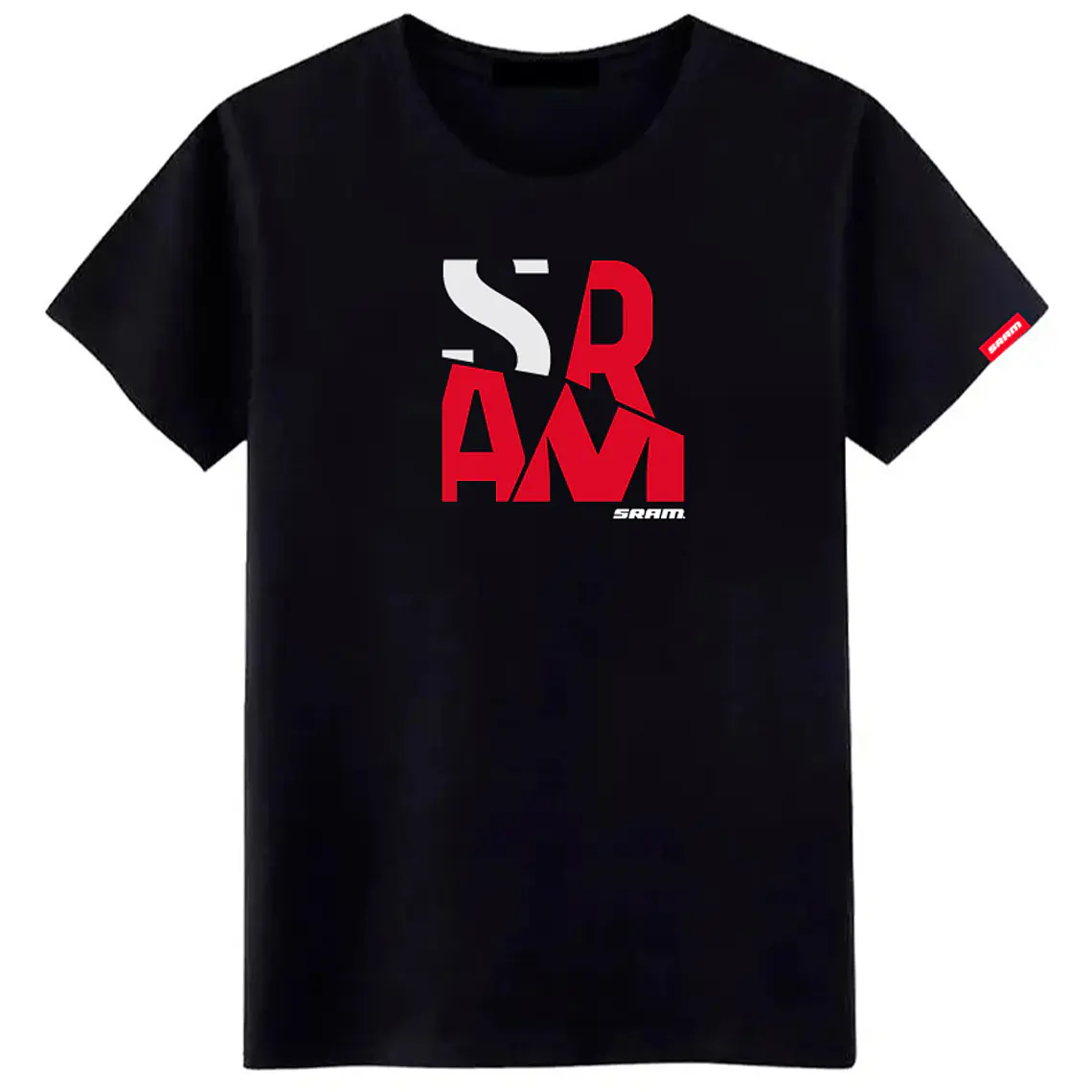 Polera SRAM Fragments Negro 1