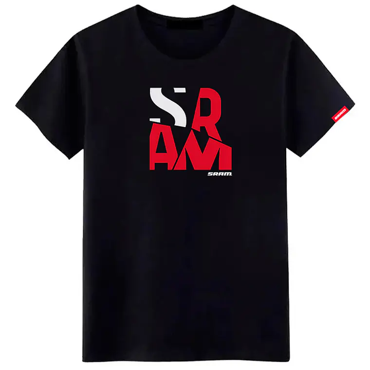 Polera SRAM Fragments Negro 1