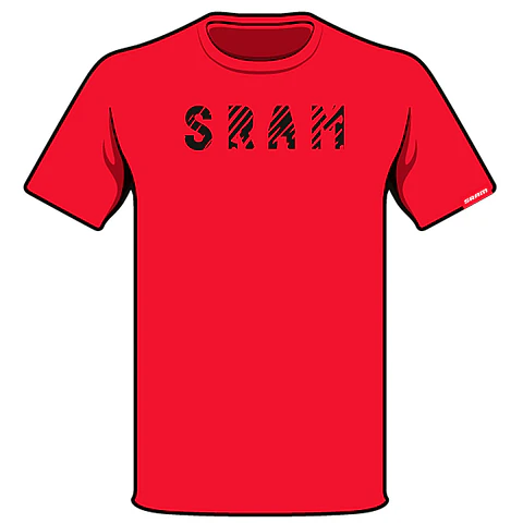 Polera SRAM Slash Rojo