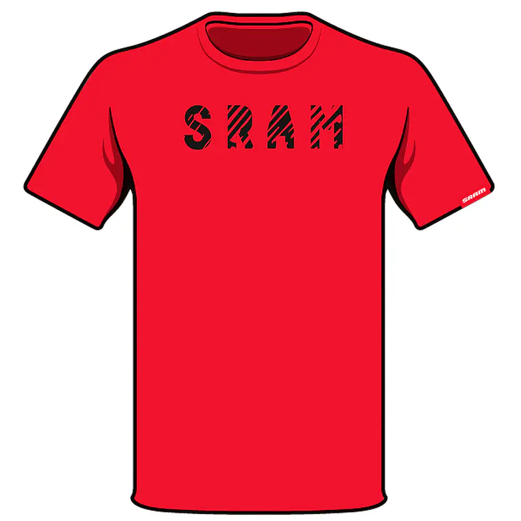 Polera SRAM Slash Rojo 1