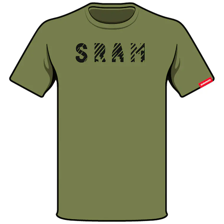 Polera SRAM Slash Verde 1