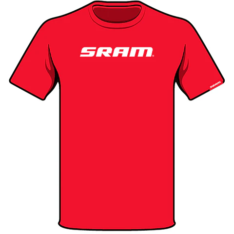 Polera SRAM Classic Rojo