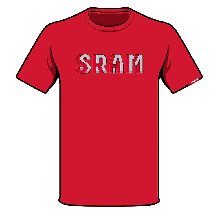 Polera SRAM S2203 Rojo 1