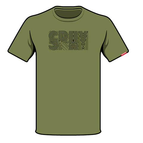 Polera SRAM S2205 Oliva