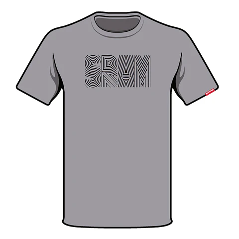 Polera SRAM S2205 Gris