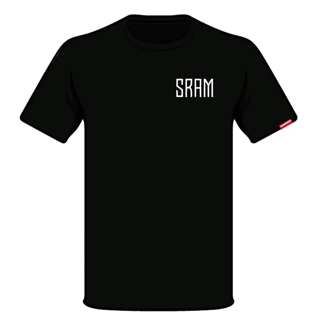 Polera SRAM S2206 Negro 1