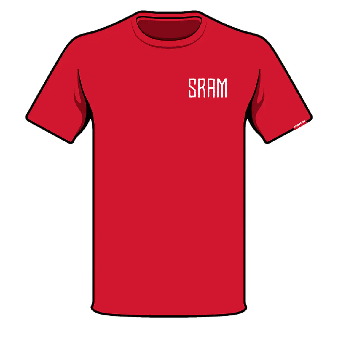 Polera SRAM S2206 Rojo 1